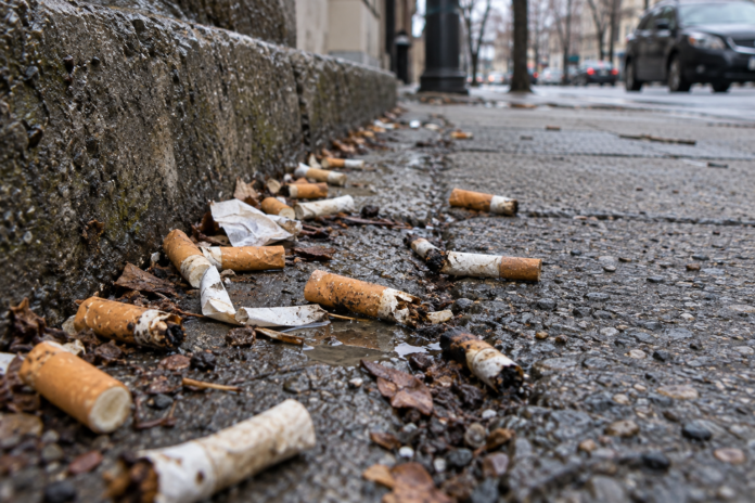 Tabac illégal : 42 % des mégots analysés non conformes