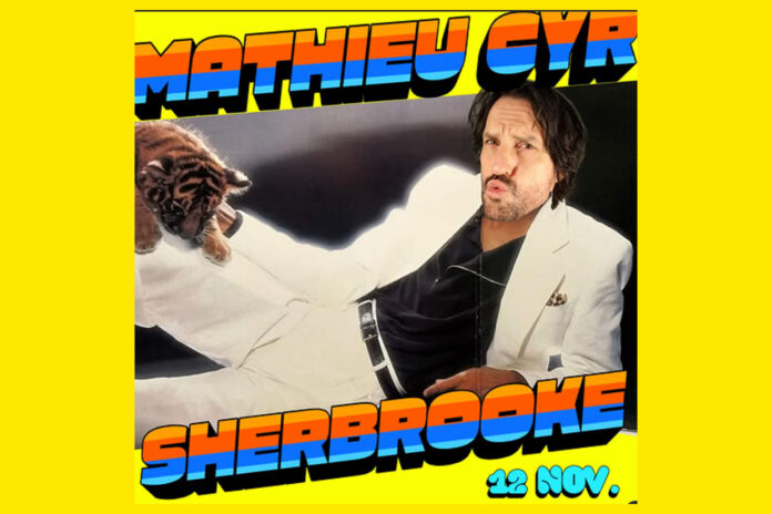 Mathieu Cyr débarque à Sherbrooke le 12 novembre