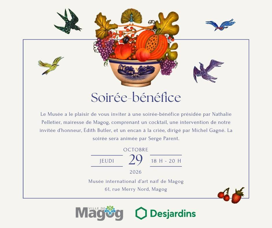 Édith Butler au cœur de la soirée-bénéfice du musée d’art naïf